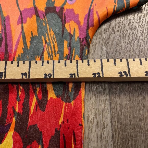 Wet Seal Rainbow Oversized Tunic Blouse Size Small - Picture 4 of 5